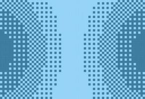 blue gradient background in pixel art style vector