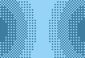 blue gradient background in pixel art style vector