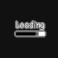 loading chrome sign in pixel art style vector