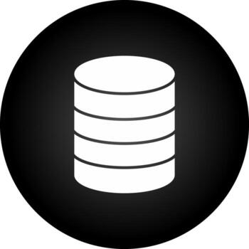 icono de vector de base de datos