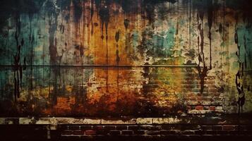 texture background Abstract colorful watercolor for background Digital art painting Texture paper photo