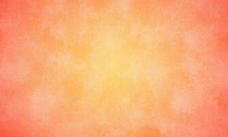 Abstract painted light orange watercolor background, Abstract beautiful light orange for design template photo