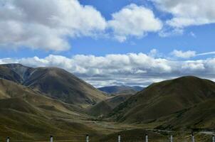 Road from Queenstown, New Zealand to Christchurch photo