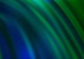 Dark Blue, Green vector background with lamp shapes.