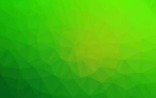 plantilla poligonal de vector verde claro.