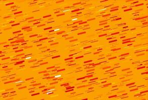 Light Orange vector pattern with narrow lines.