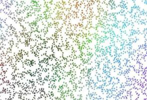 Light Multicolor, Rainbow vector backdrop with dots.