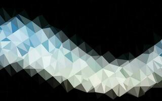 Light BLUE vector abstract mosaic background.