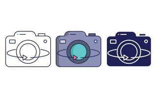 Camera vector icon