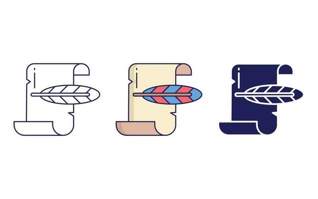 Quill vector icon