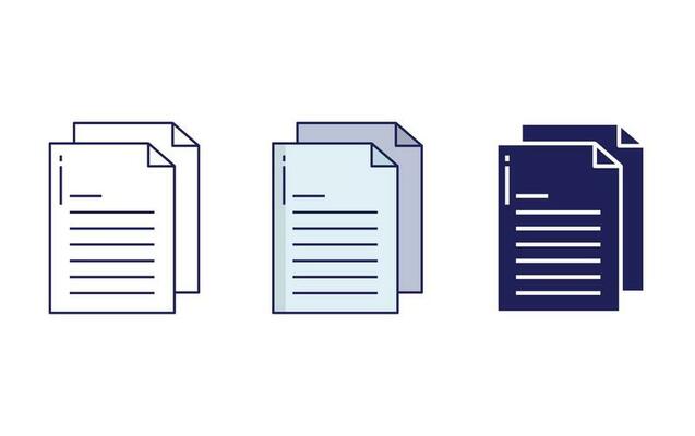 paper vector icon