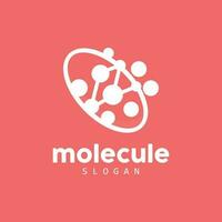 Neuron Logo, Molecule Logo Design, Vector AND, Template Illustration