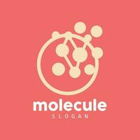 Neuron Logo, Molecule Logo Design, Vector AND, Template Illustration