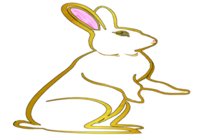 Icon cute bunny rabbit png