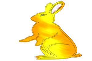 Icon cute bunny rabbit png