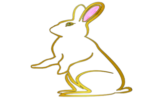 Icon cute bunny rabbit png