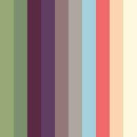 Collection Color palette, Pastel. Flat vector illustration. Include the color of the pastel color collection.