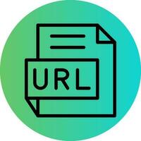 url vector icono diseño