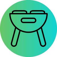 BBQ Vector Icon Design