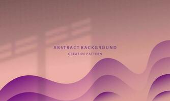 abstract geometric gradient background wave shape elegant liquid simple attractive pink pastel eps 10 vector