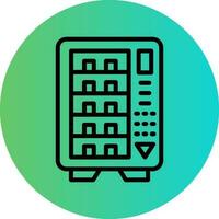 Vending Machine Vector Icon Design