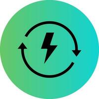 Renewable Energy Vector Icon Design