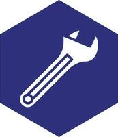 Wrench Vector Icon design