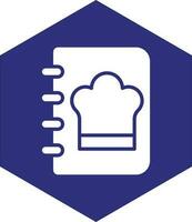 Cookbook Vector Icon design