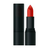 Realistic Lipstick Element On White Background. vector