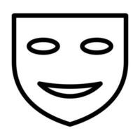 Theater Mask Icon Design vector