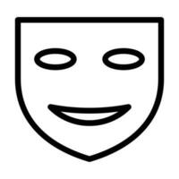 Theater Mask Icon Design vector