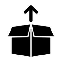 Package Box Icon Design vector