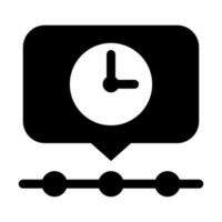 Time Line Icon Design vector