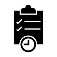 Waiting List Icon Design vector