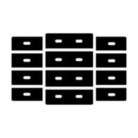 Data Center Icon Design vector