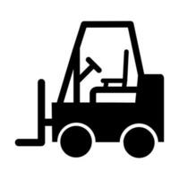 Forklift Icon Design vector