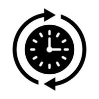 24 Hours Icon Design vector