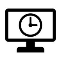 Clock Time Icon Design vector