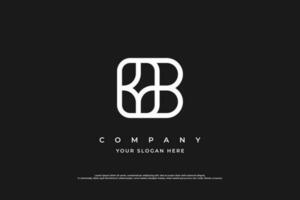 Luxury Initial Letter OB Monogram Logo Design Vector