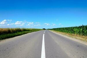 Countryside road landscape photo