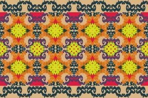 Indigenous pattern design, abstract, from geometric shapes, Asian style, used for background, home decoration, wallpaper. vector