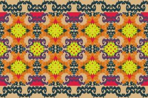 Indigenous pattern design, abstract, from geometric shapes, Asian style, used for background, home decoration, wallpaper. vector