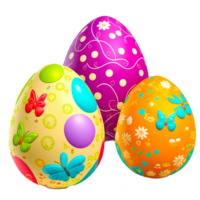 decorative Easter egg illustration png