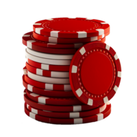 ai generatief casino chips PNG transparant