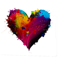 Heart Shaped Graffiti png