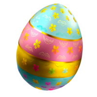 ai generativo linda Pascua de Resurrección huevo png transparente