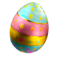 ai generativ süß Ostern Ei png transparent