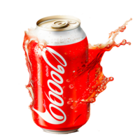 ai generatief Coca Cola bedrijf koolzuurhoudend drankjes eetpatroon cokes pepsi PNG