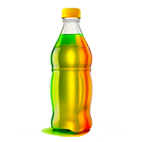 ai generativ Limonade Flasche png transparent