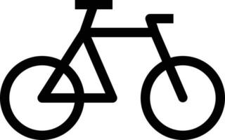 ilustración de vector de bicicleta en un fondo. símbolos de calidad premium. iconos vectoriales para concepto y diseño gráfico.